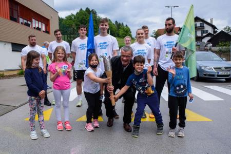 FOTO  Slovenske olimpijske sanje ponesli širom naše občine 30